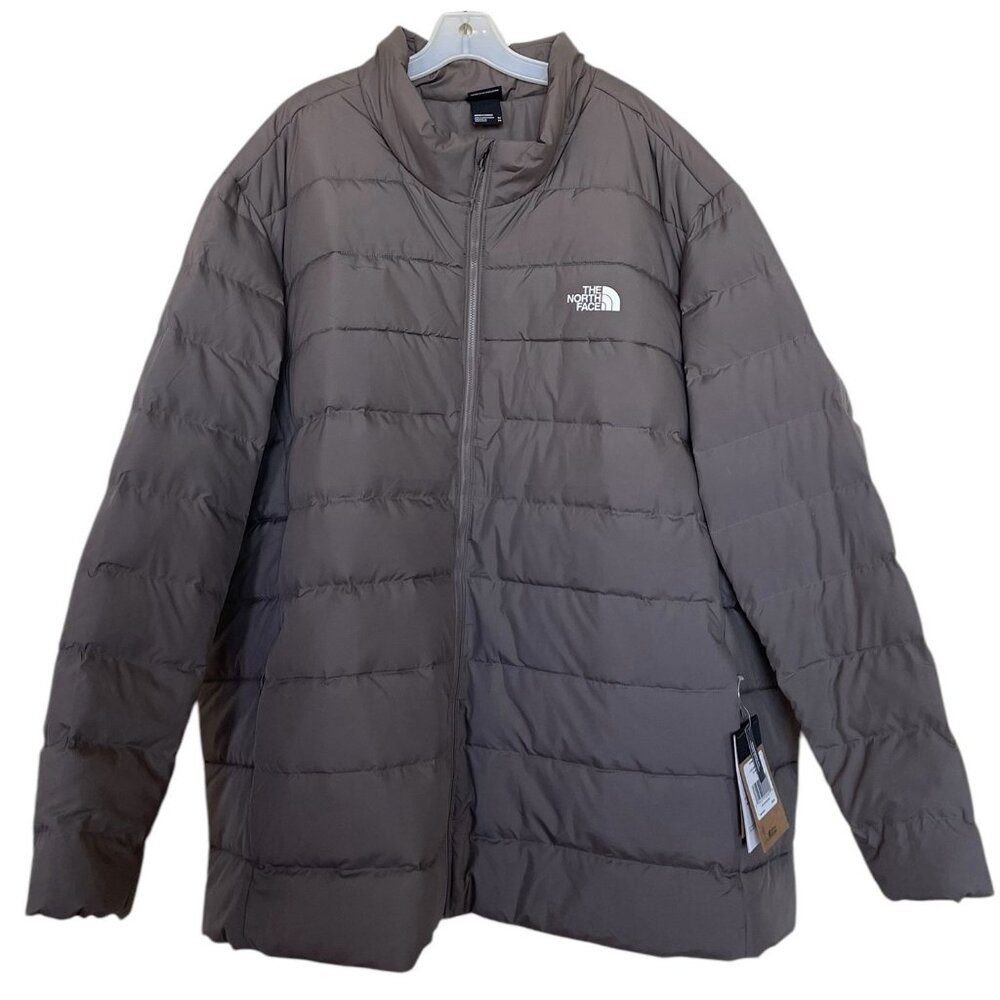 North Face‎ Big Aconcagua 3 Jacket Mens Size 5X Puffer Down Falcon Brown